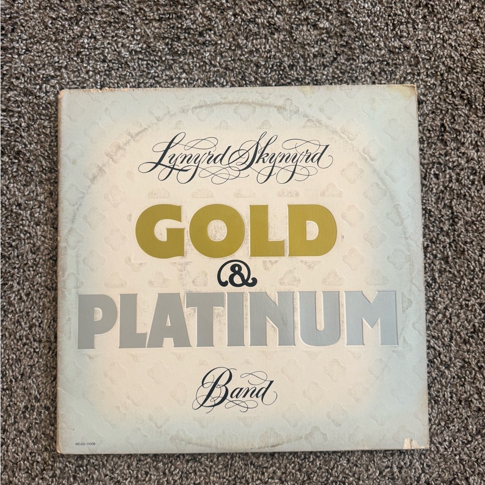 Lynyrd Skynyrd Gold & Platinum Vinyl Record